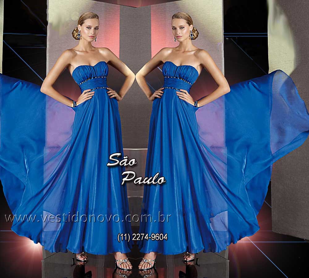 vestido de formatura plus size azul royal , madrinha de casamento loja em So Paulo 
