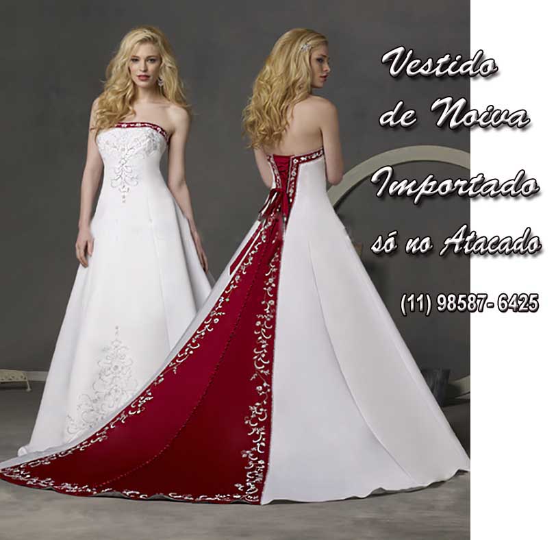 vestido de noiva atacado