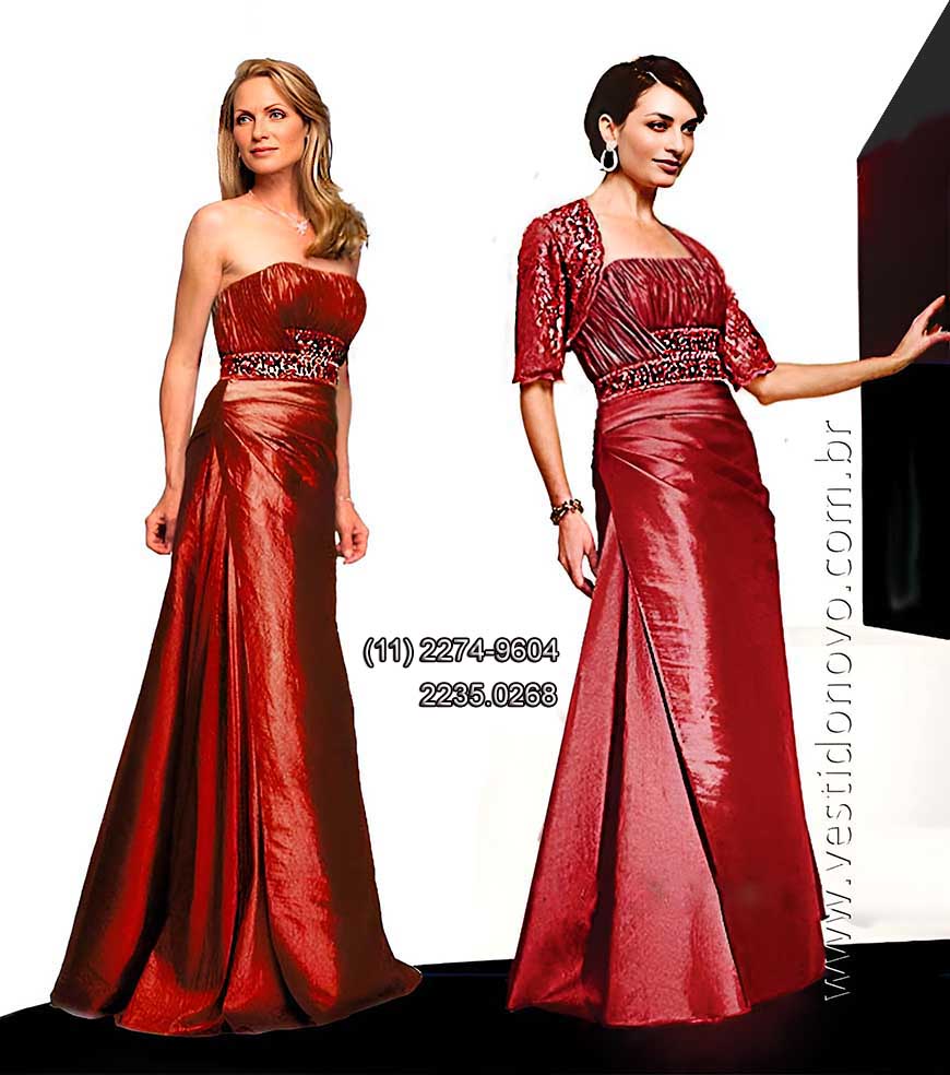 Vestido marsala, me da noiva, com manga, zona sul So Paulo