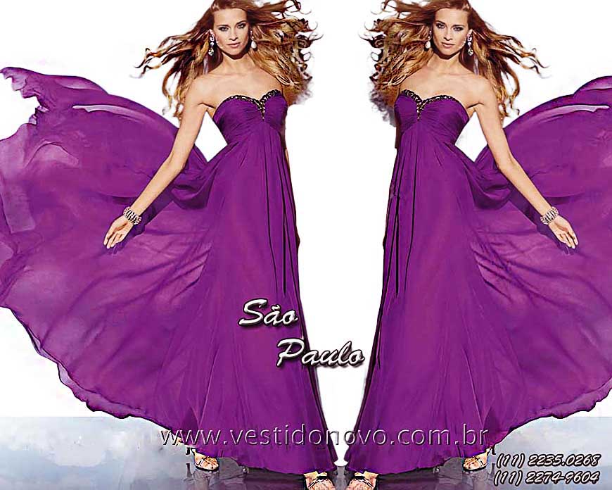 Vestido de festa, Plus size, roxo, violeta, tamanho grande loja em So Paulo