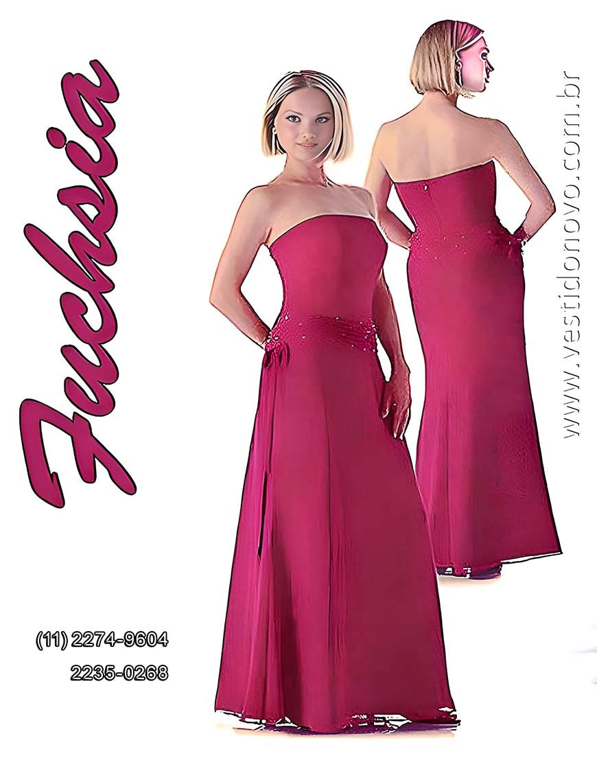 vestido fuchsia me da noiva, madrinha de casamento, loja em So Paulo