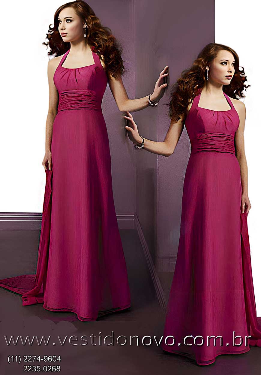 vestido madrinha de casamento, rosa pink, (11) 2274-9604 So Paulo sp 